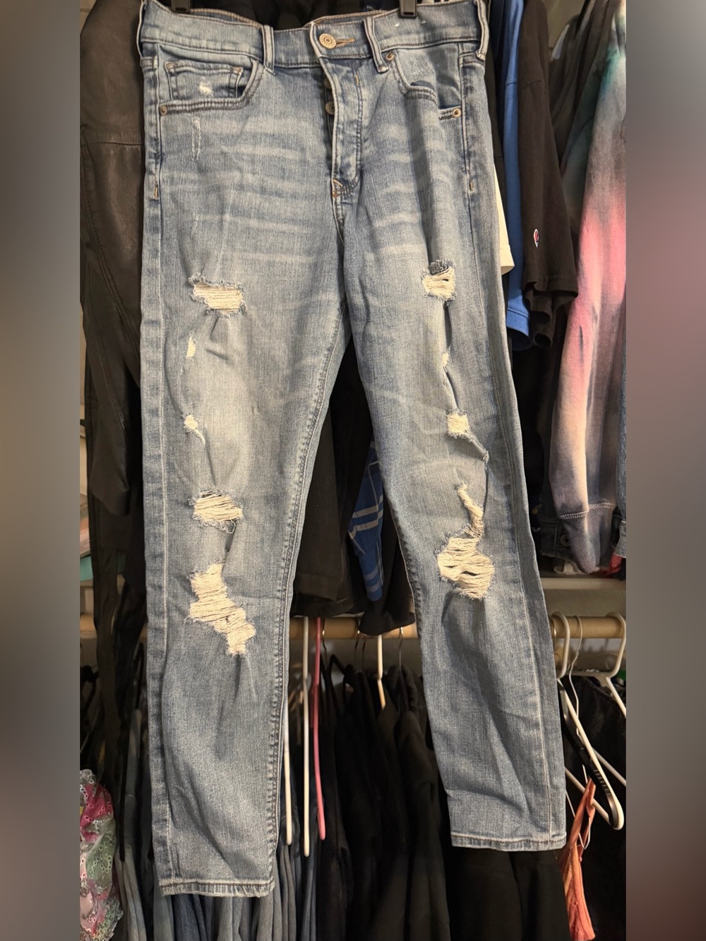 Express vintage high rise skinny jeans 0R